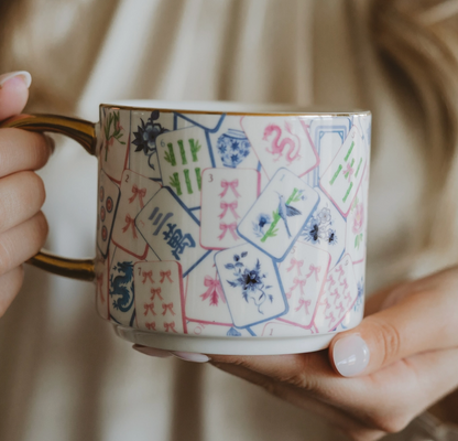 Mahjong Tiles Coffee Mug - Decor & Gifts