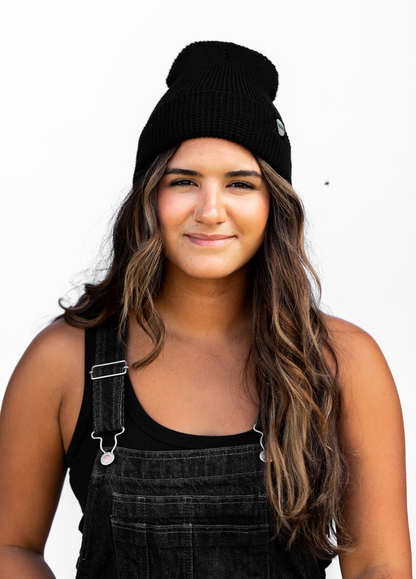 Waffle Knit Beanie