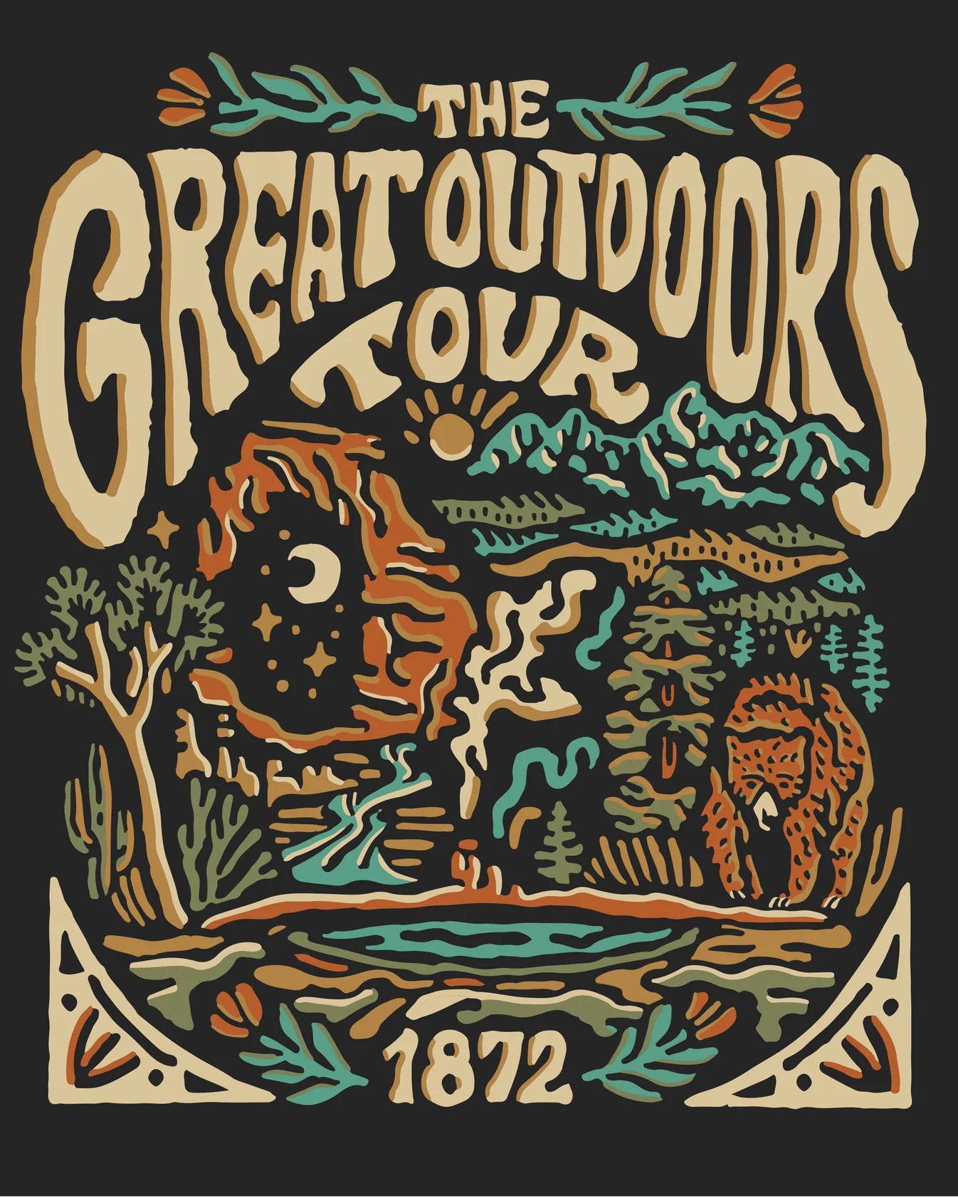 The Great Outdoor Tour Print – The Outpost at Lake Norman