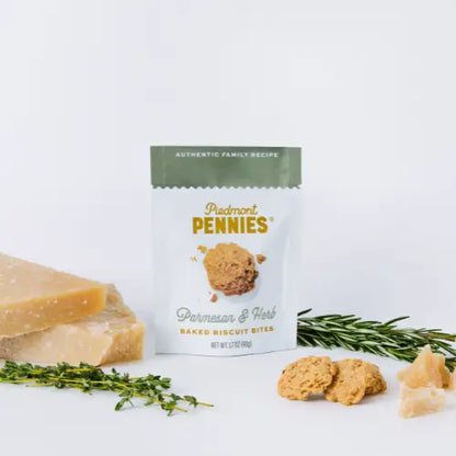Parmesan & Herb Cheese Crackers, Small Pouches