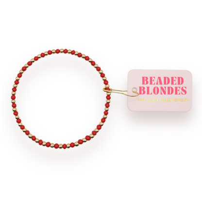 Crimson Red Demi Bracelet
