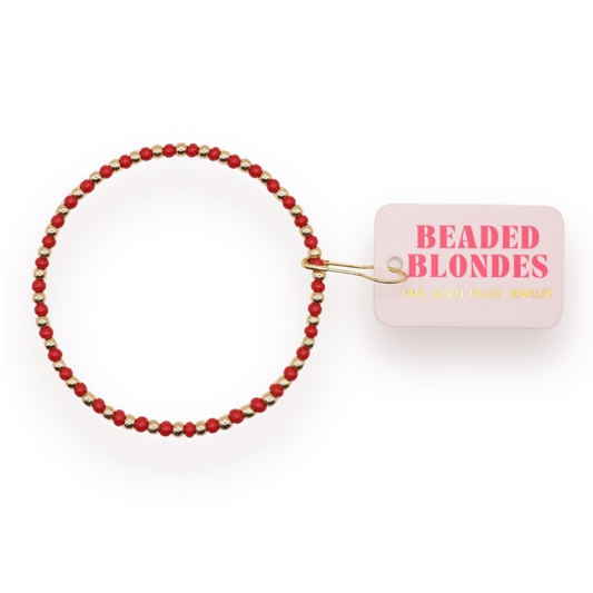 Crimson Red Demi Bracelet