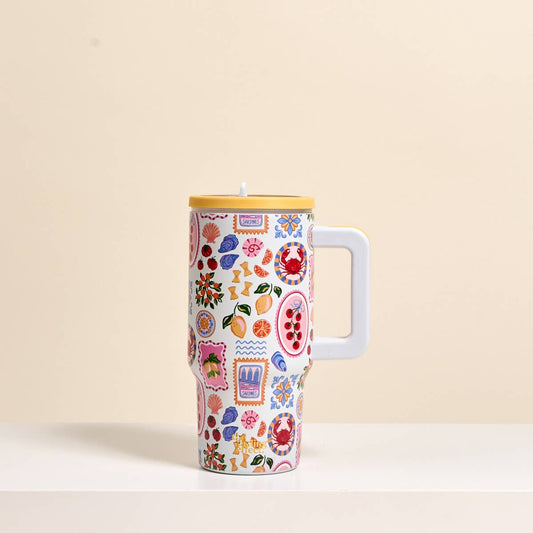 20 oz Lifestyle Flip Straw Tumbler–Ciao Bella