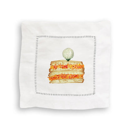 Augusta Mixed Linen Cocktail Napkin Set