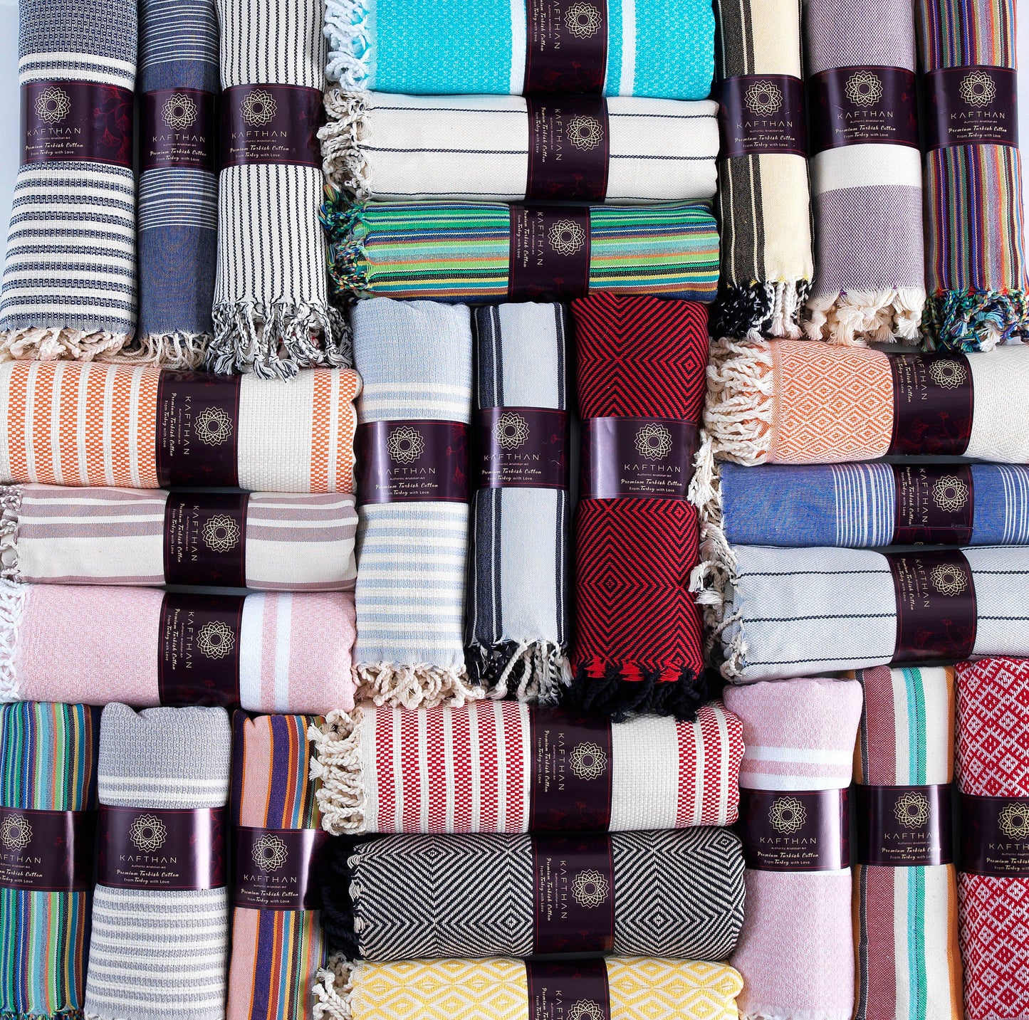 Cotton Beach Towels | Summer Gifts | Case of 10