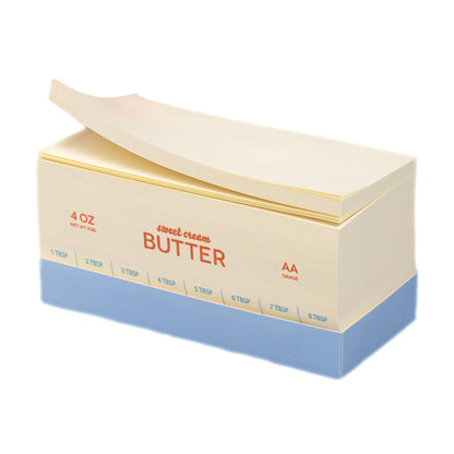 Retro Butter Paper Notepad