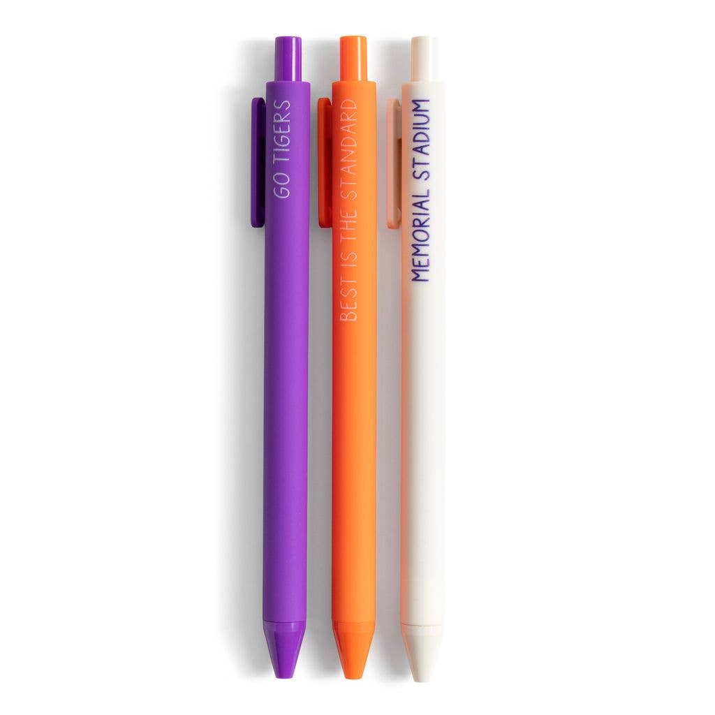 Clemson, SC Football Game Day Pen Set