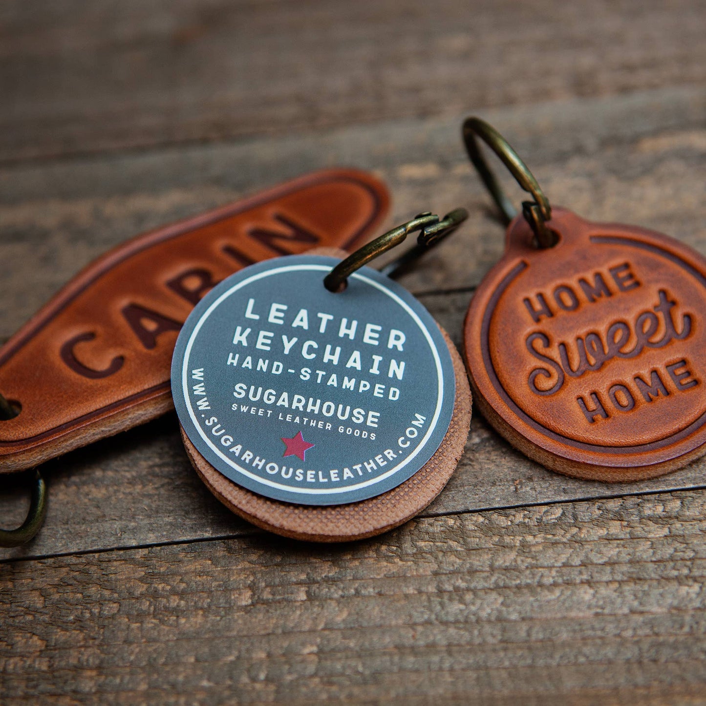 Drive It Golf Cart Leather Keychain Motel Style