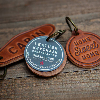 Drive It Golf Cart Leather Keychain Motel Style