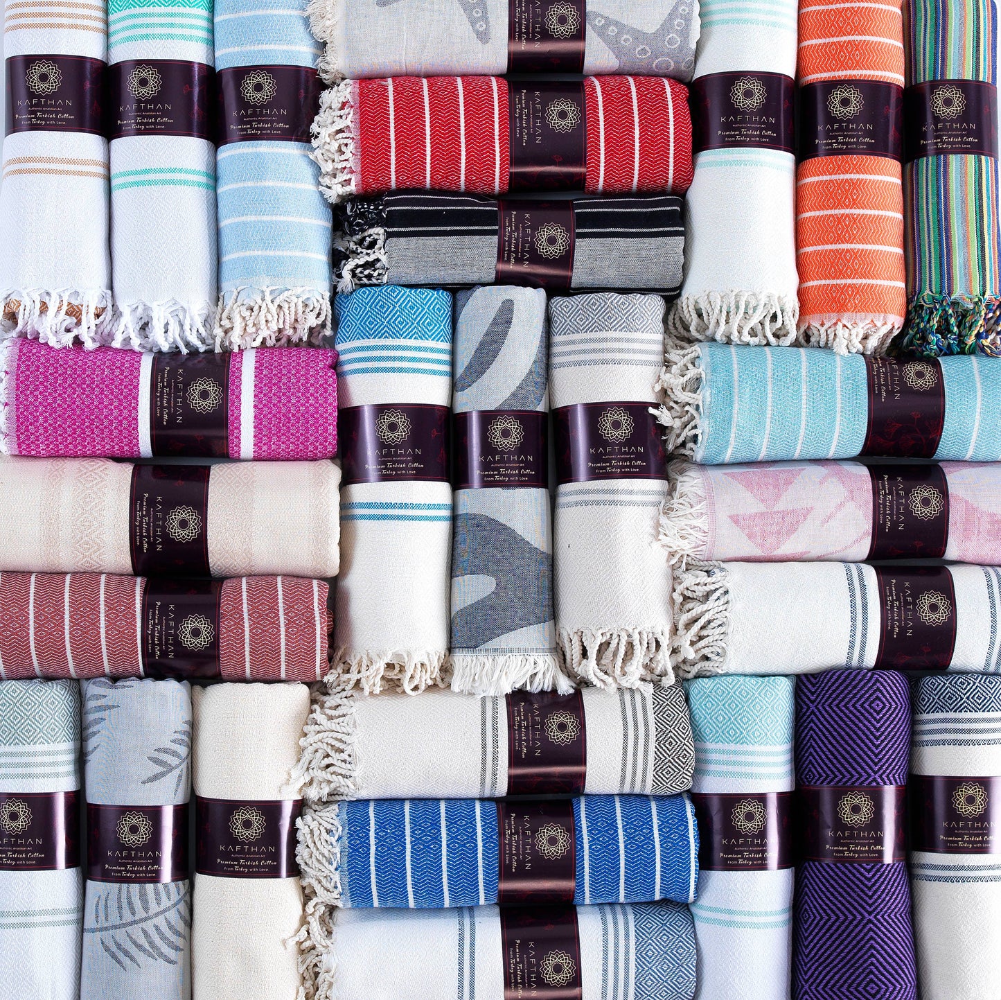 Cotton Beach Towels | Summer Gifts | Case of 10