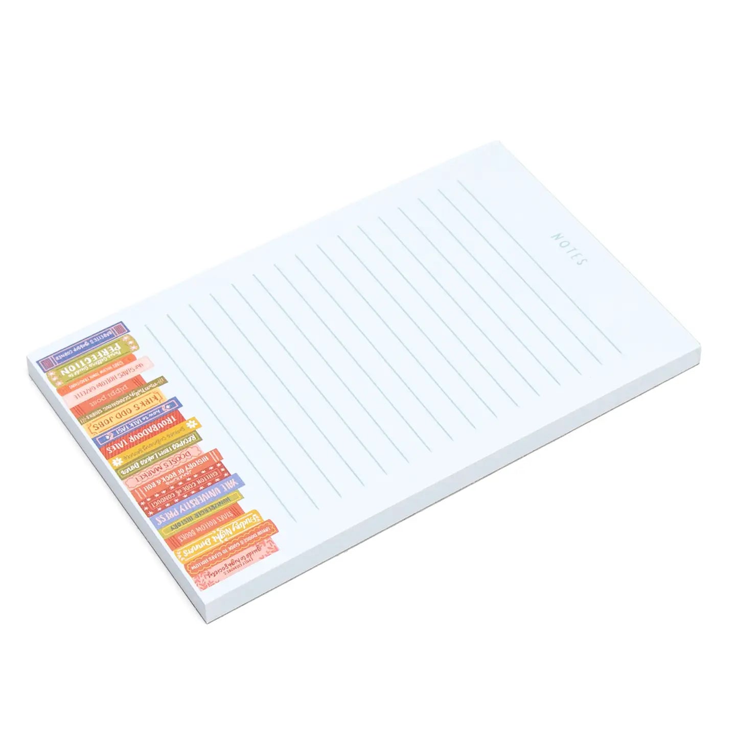 Stars Hollow Bookshelf 4x6 Notepad