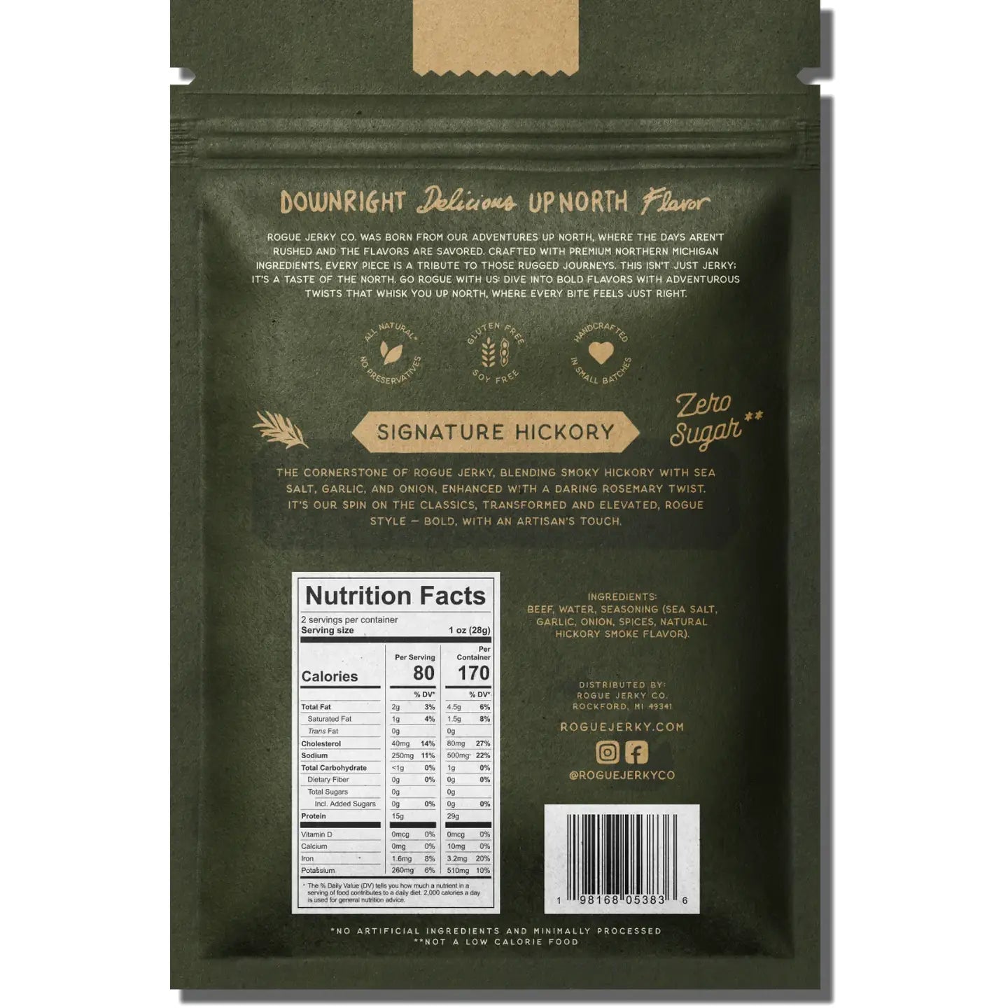 Rogue Premium Beef Jerky