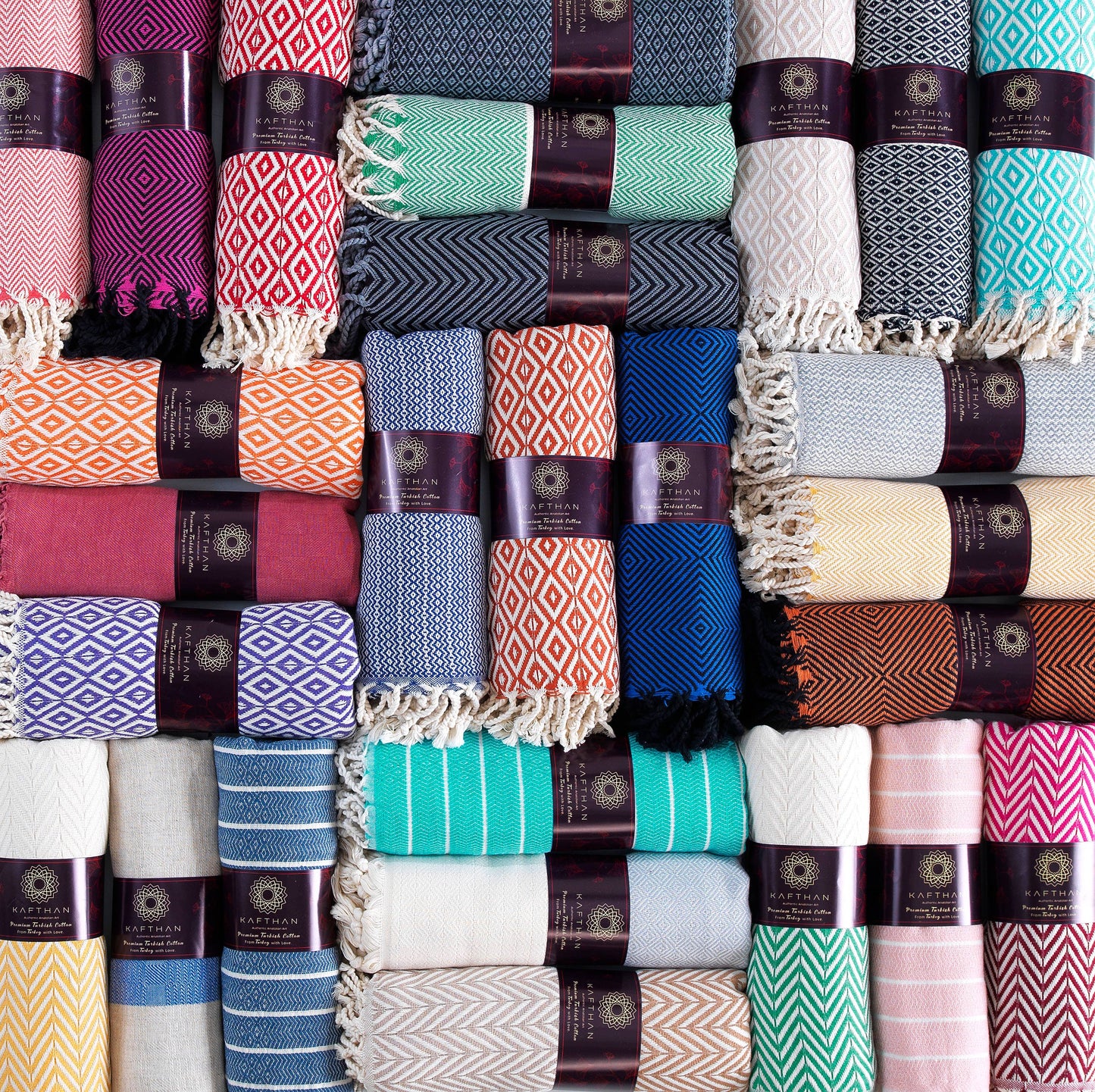 Cotton Beach Towels | Summer Gifts | Case of 10