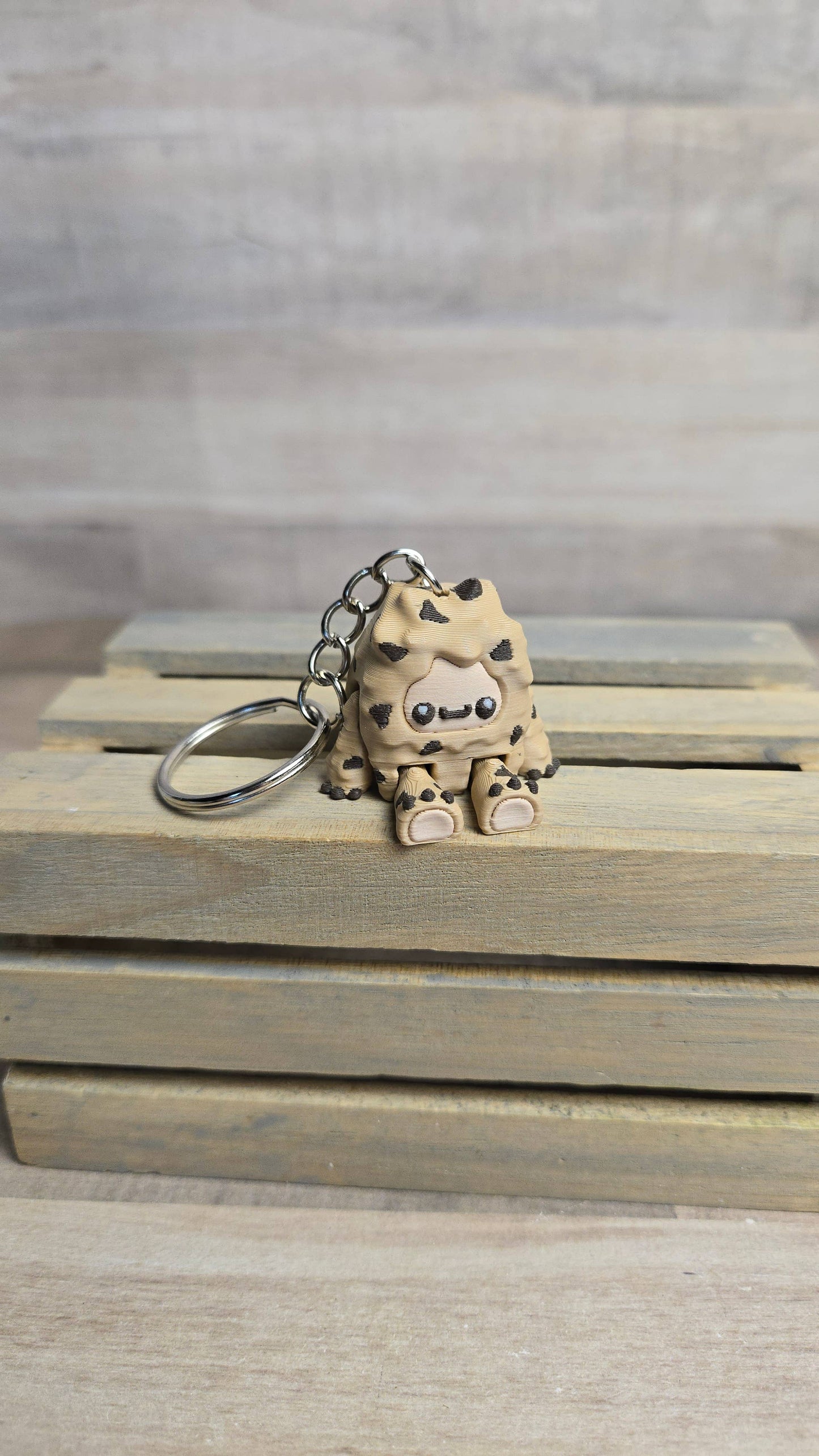 Bigfoot & Yeti Cryptid Fidget Keychain