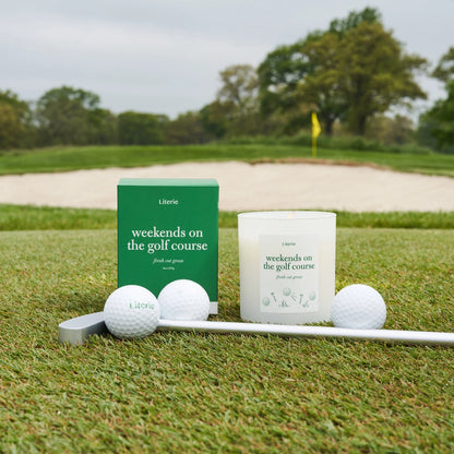 Weekends On the Golf Course Candle