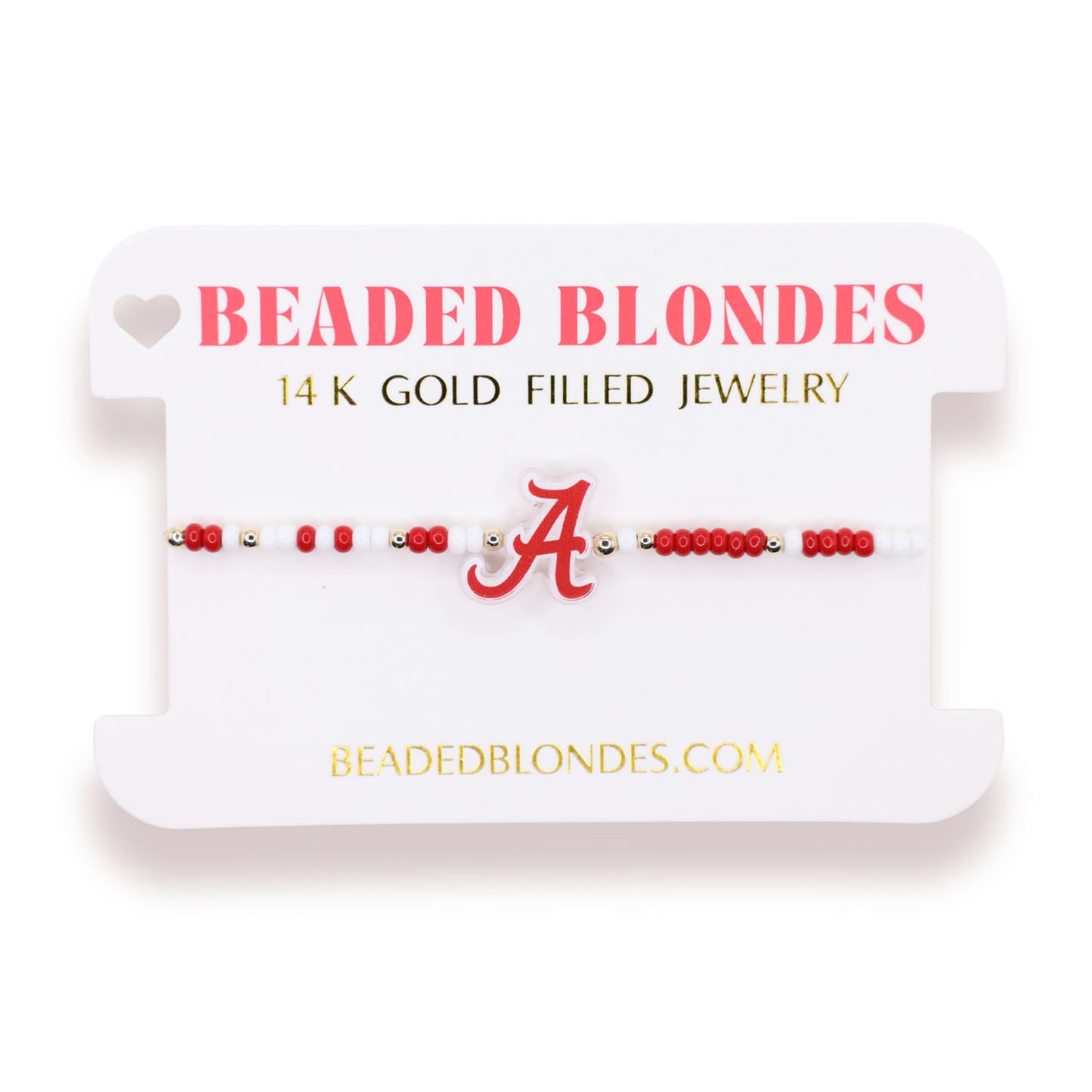 Alabama Logo Bracelet on Color