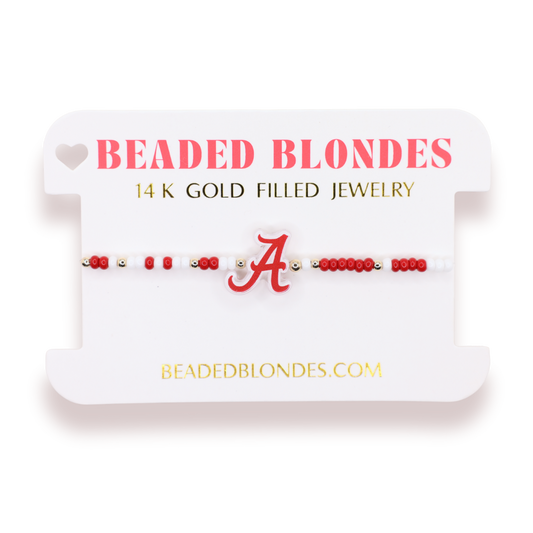 Alabama Logo Bracelet on Color