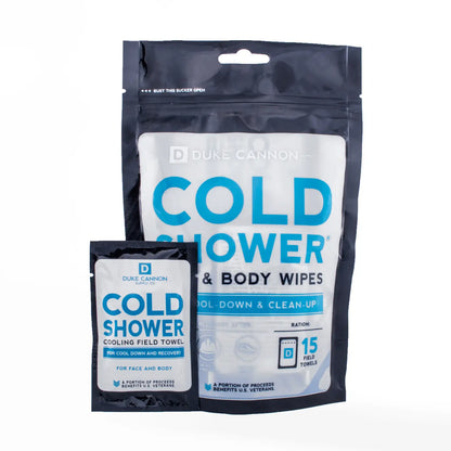 Cold Shower Cooling Field Towels - 15 Pack