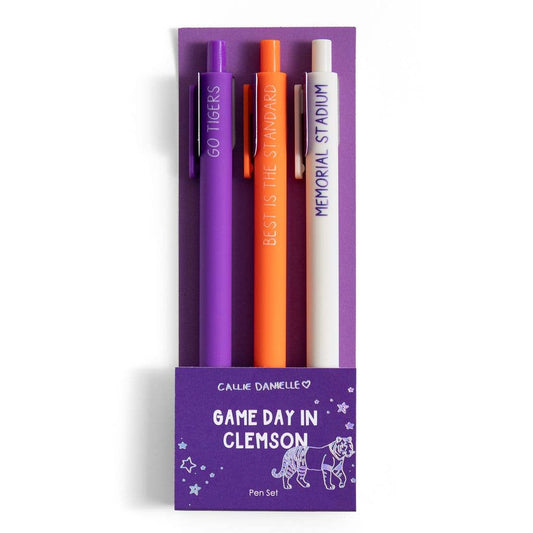 Clemson, SC Football Game Day Pen Set