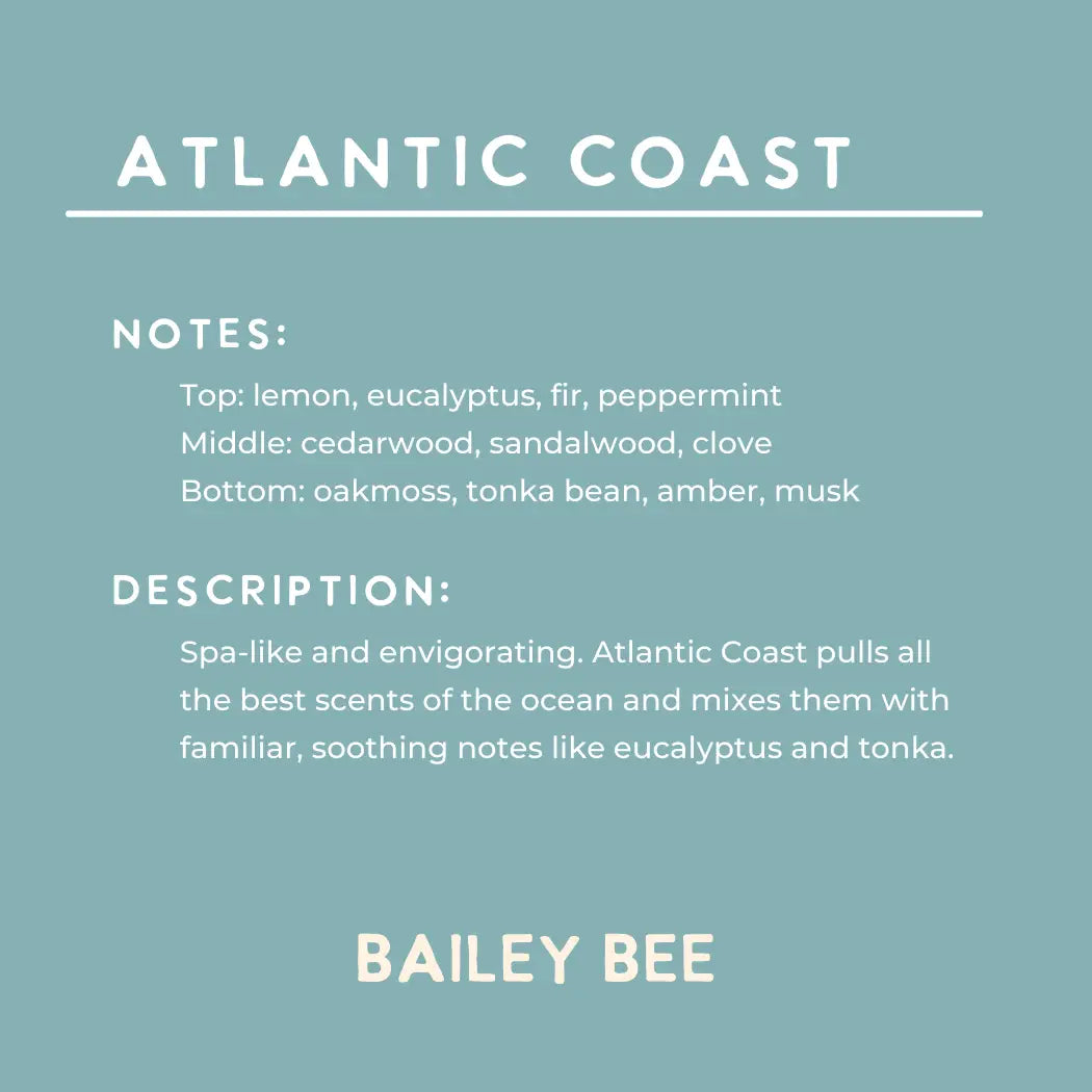 Atlantic Coast (Spring/Summer) | 10oz Coconut Wax Candle