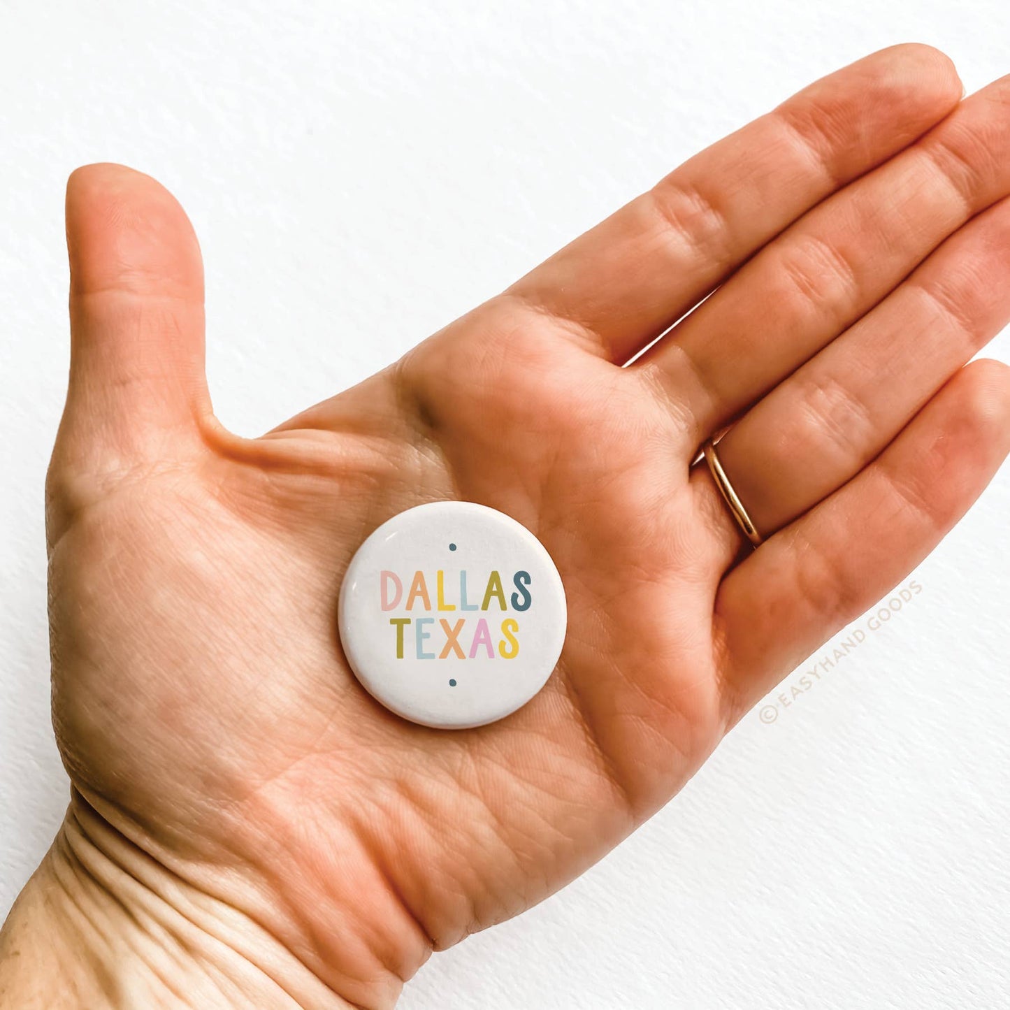 Custom City Multi Color Button