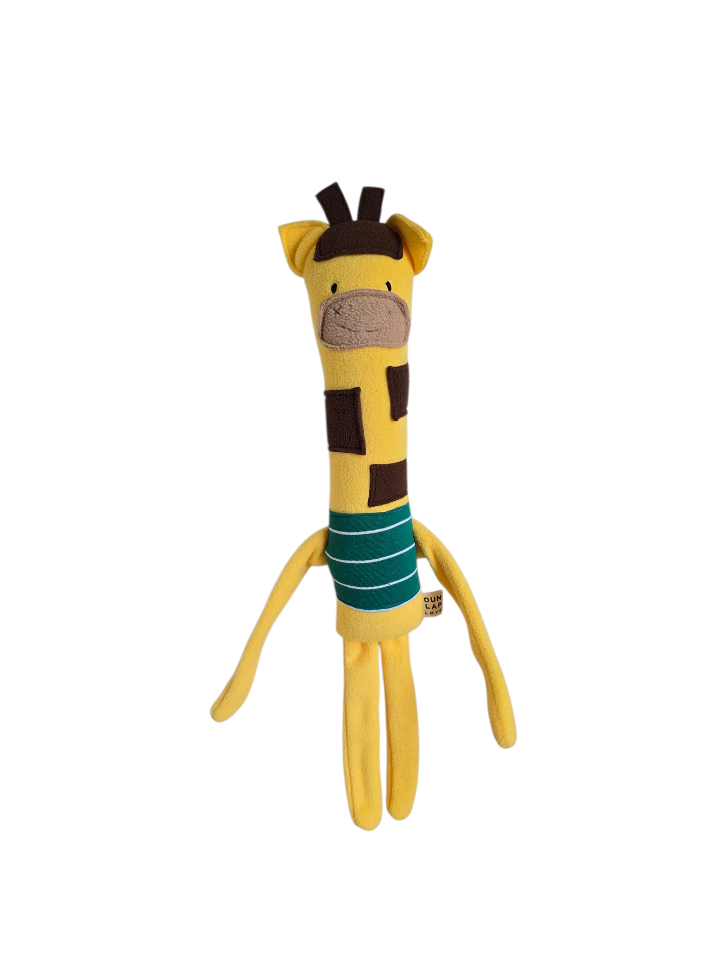 Toby the Giraffe, handmade plush toy