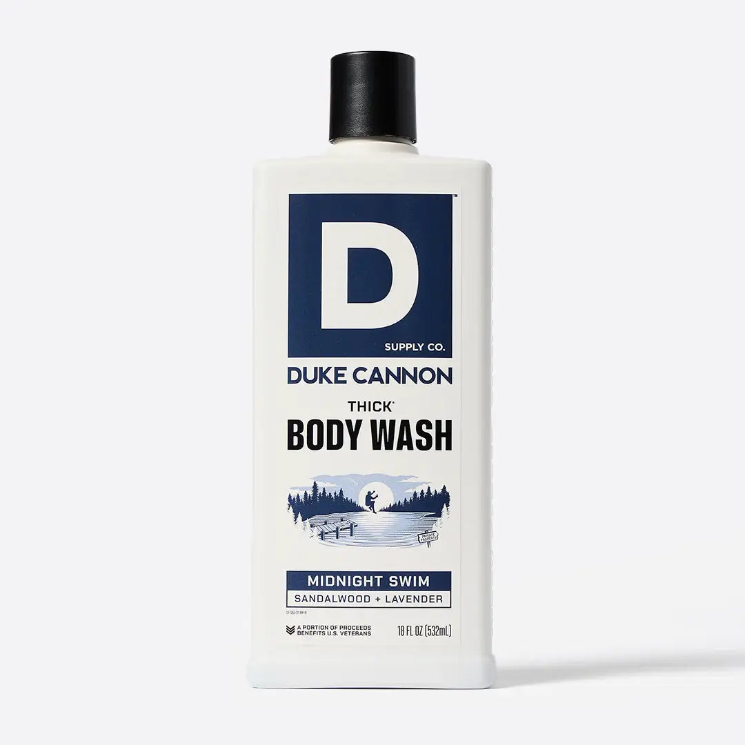Duke Cannon Midnight Swim Body Wash