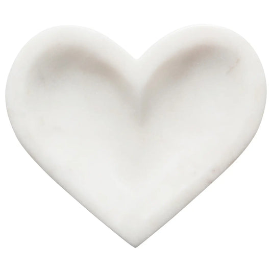 Heart Marble Dish - 4 Inch