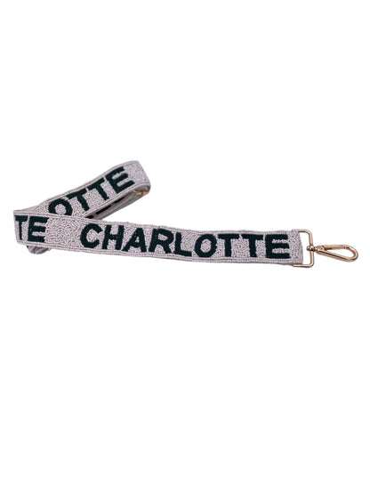 Charlotte Forty Niners Adjustable Beaded Strap