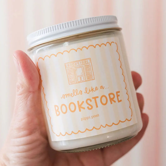 Smells Like A Bookstore Scented Soy Hand-Poured Candle